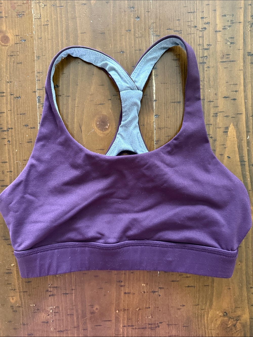 Born Primitive Plum Racerback Sports Bra - Size Small